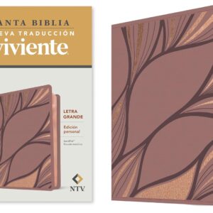 Biblia NTV Letra Grande, Edición Personal - Rosado Metálico